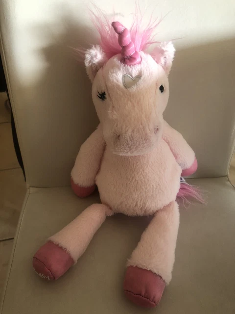 SCENTSY Calypso Unicorn Buddy Plush Pink With Shimmer Scent Bag - Retired