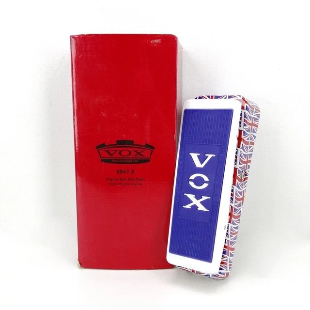 VOX WAH-WAH V847 Pédale d'effet pour guitare Version britannique Édition...
