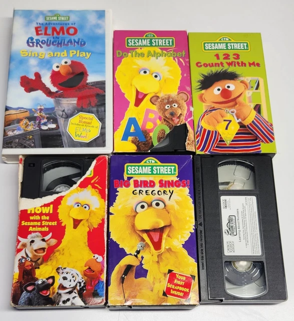 SESAME STREET VHS Lot of 6, READ $46.20 - PicClick CA