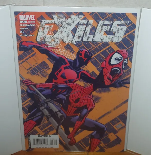 Exiles #96 Chris Claremont Spider-Man 2099  cover Marvel Comics