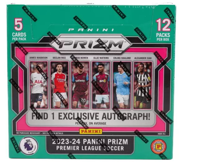 2023/24 Panini Prizm Premier League EPL Soccer International Hobby Box