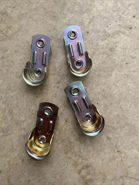 Nextradeitalia - 10 Pezzi Reggitubo Laterale Oro Lucido Per Tubo Tondo Ø 18 Mm - Supporto A Muro Per Ripiani