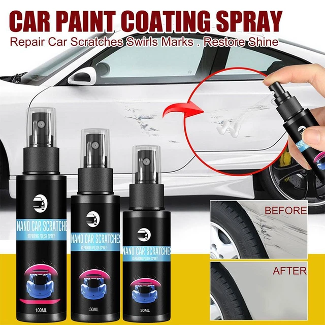 CAR SCRATCH REPAIR Nano Spray 100ml Scratch Remove Paint FAST Ceramic