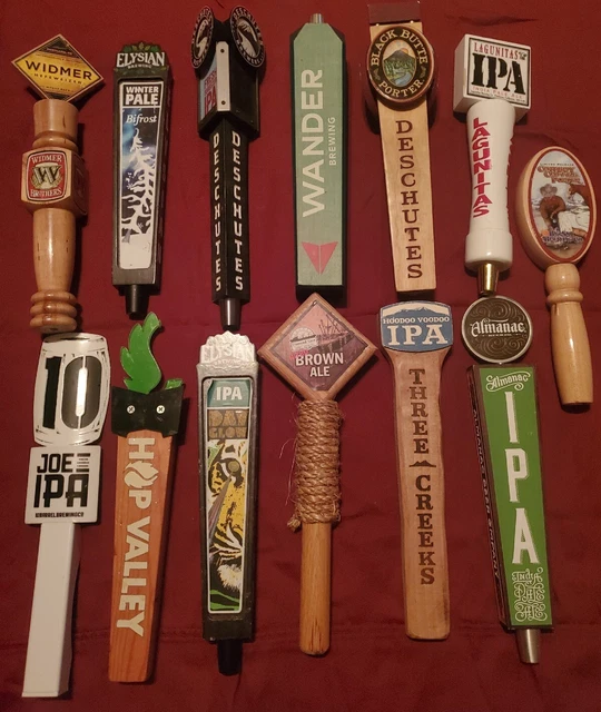 Beer Tap Handle Lot Of 13