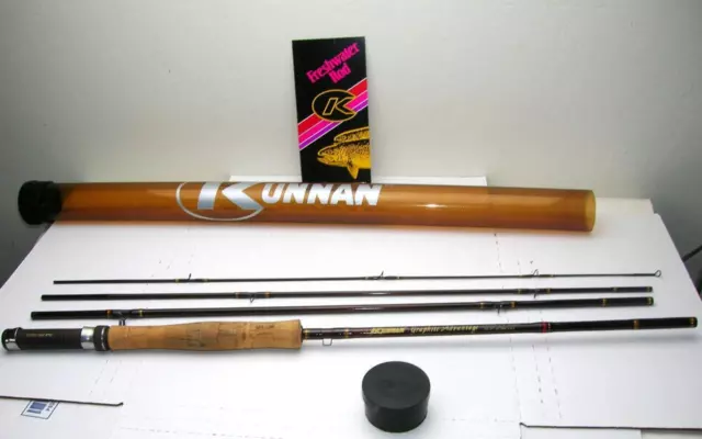 Kunnan Graphite Advantage 74775 Four Pc. Backpack Fly Fishing Rod 7' 6" Wt #4-5