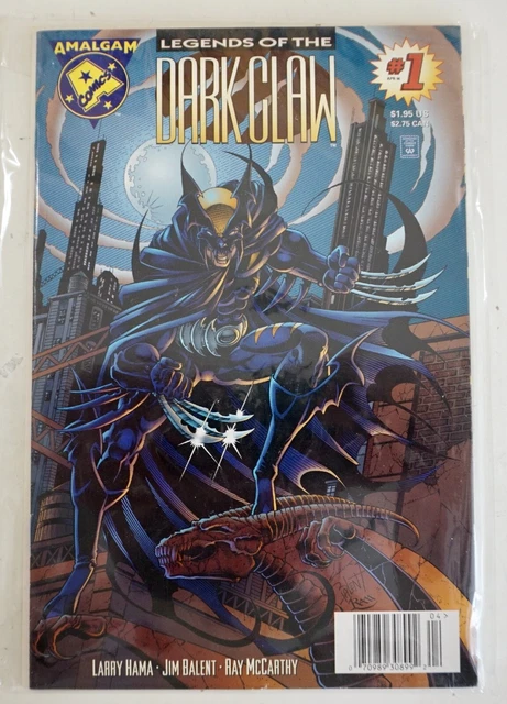 Amalgam Comics DC Legends Of The Dark Claw #1 1996 Wolverine/Batman 1st Print