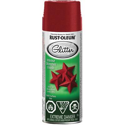 Specialty Glitter Spray Paint - Red, 290 g