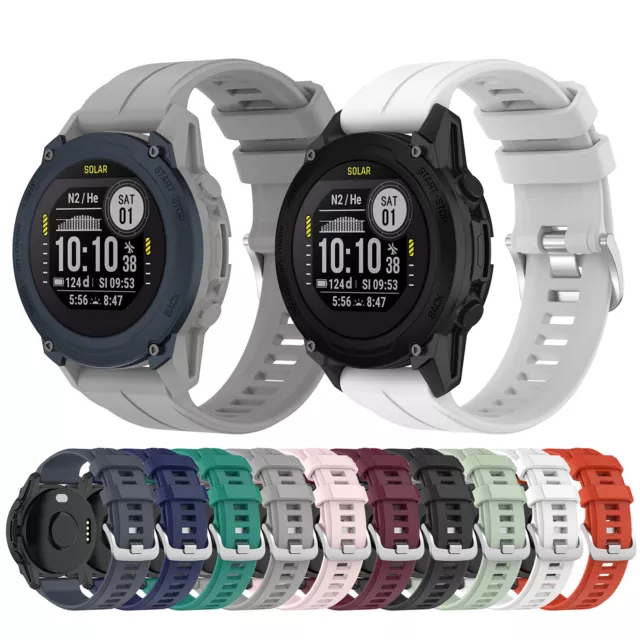 Bracelet 22MM pour montre Garmin Fenix 7/7 Pro/6 GPS/5/Plus Bracelet en silicone