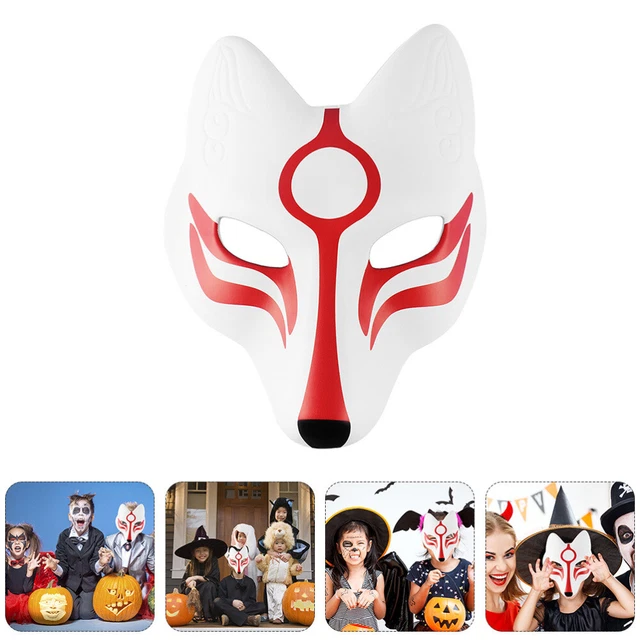 2 pezzi copertura viso a forma di volpi Cosplay Ball Show Fox (