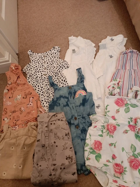 Girls summer Clothing Bundle Age 2/3