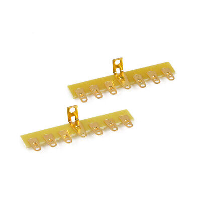 2pcs Terminal Strip Tag Board 7-Lug Point to Point For Guitar Tube Amp DIY