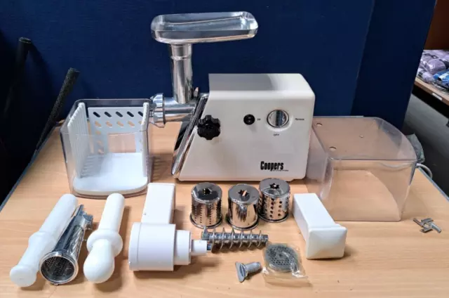 Coopers of Stortford Meat Grinder W-31 & Accessories