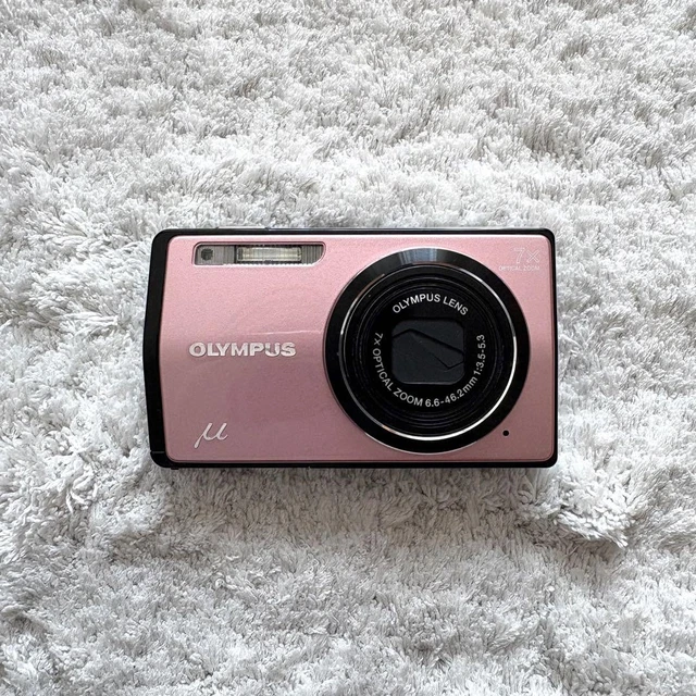 OLYMPUS μ-7000 ピンク OLYMPUS Μ7000 PINK Compact Digital Camera Tested Excellent