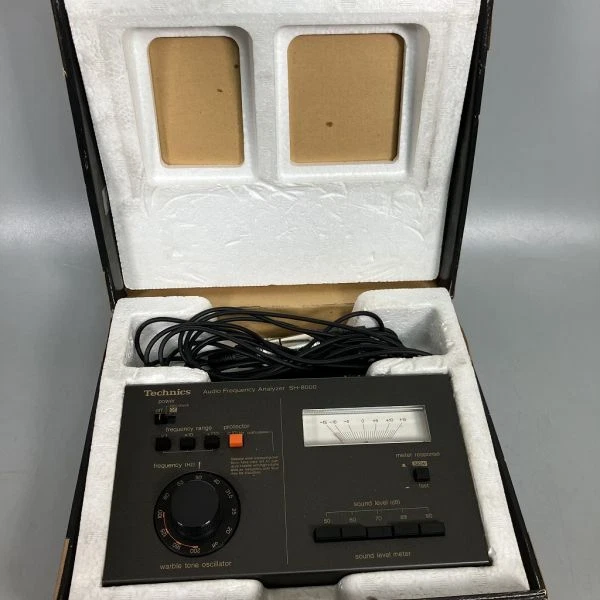 TECHNICS SH-8000 AUDIO FREQUENCY ANALYZER SH8000 Complete