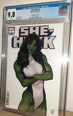 She-Hulk #1 (2022) CGC 9.8 Adam Hughes Variant FRESHLY GRADED BRAND NEW