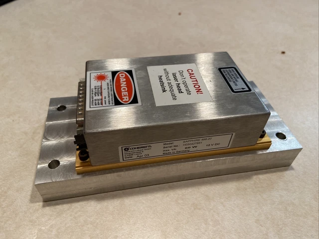 Coherent SAPPHIRE 488-20 488nm 20mW CW Laser Head