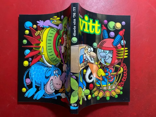 DIARIO VITT 76-77 1976/1977 Ed. AVE ill JACOVITTI Cop Morbida FONDO MAG ! NUOVO