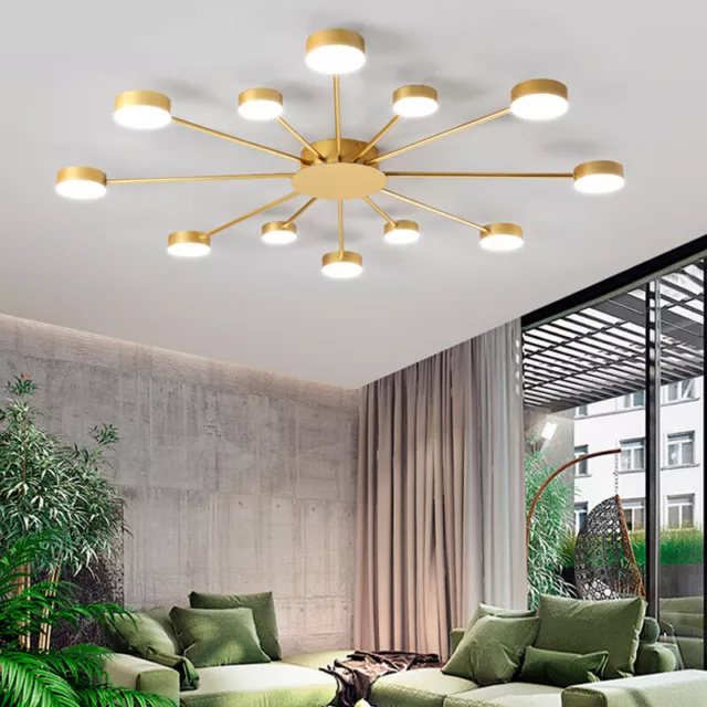 Kitchen Ceiling Lights Lobby Chandelier Lighting Lobby Pendant Light Gold Lamp