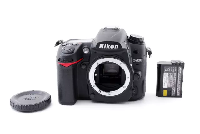 Nikon D7000 16.2 MP Digital SLR Camera - Black From Japan [Near Mint] #258A