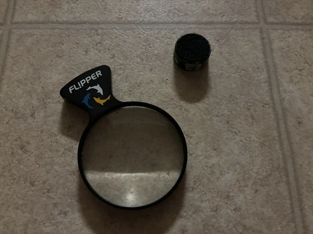 FLIPPER Magnifier - Deepsee Magnified Aquarium Viewer - 4"