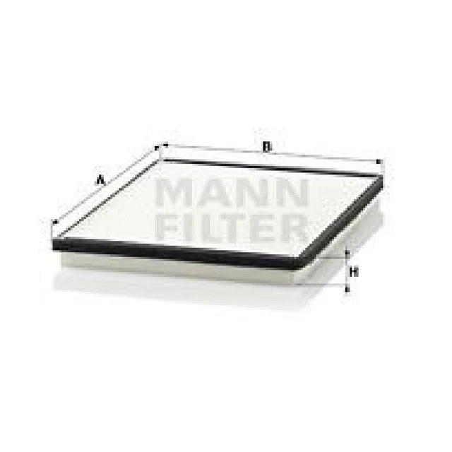1x MANN-FILTER Filter, Innenraumluft CU2530 3002883121 u.a. für Ford/Nissan