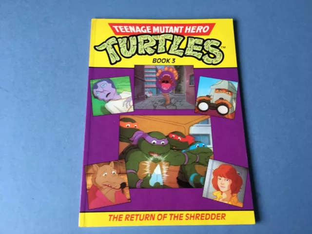 Teenage Mutant Hero Turtles - Book 3 - The Return of the Shredder - 1990 - TMNT