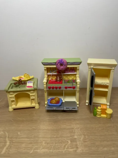 Fisher Price Loving Family Dolls House Kitchen Set 2008