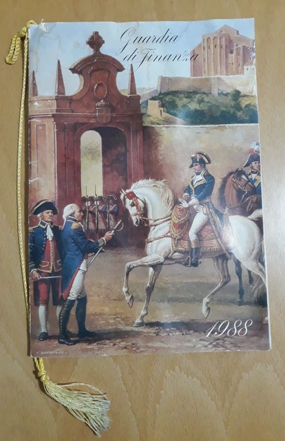 Calendario storico GUARDIA DI FINANZA 1988
