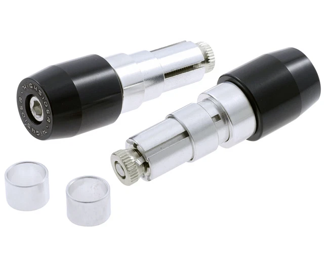 poids de guidon moto EVO, noir, universel pour guidon avec interne 12-21 mm