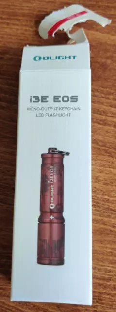 Olight i3E EOS mini Taschenlampe mit AAA-Batterie In Antike Bronze