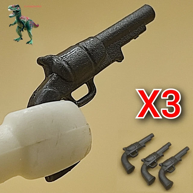 PLAYMOBIL PERSONNAGE COWBOY Western avec Fusil Et Pistolet Année 1974