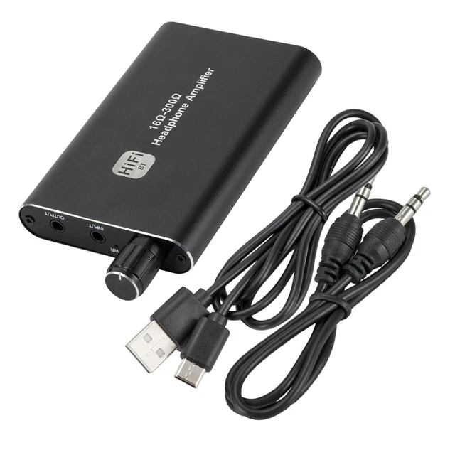 5MM AVEC CABLE USB Amplificateur de Casque HIFI Portable 16-300 Audio