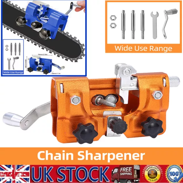 To Use Chainsaw Sharpening Chainsaw Chain Jig Chain Saw Sharpener Portable UK