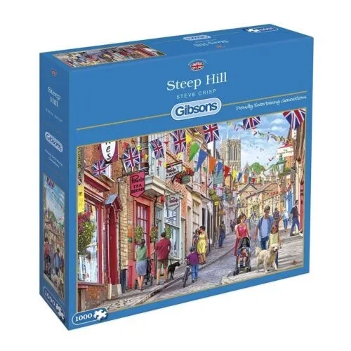Gibsons Jigsaw Puzzle 1000 Piece - Steep Hill