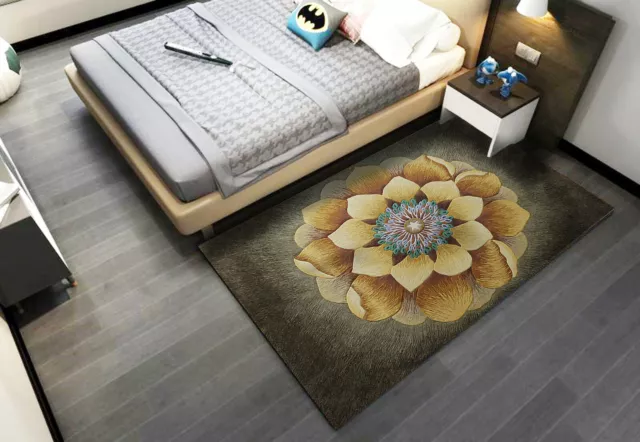 Tapis antidérapant de style moderne, doux, facile à nettoyer, qualité 35 % de réduction maintenant 14 £ (22 £)