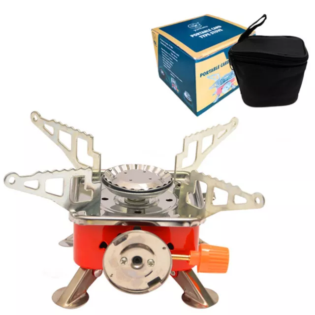 Gas Burner Portable Camping Hiking Mini Stove Cooker Butane BBQ Outdoor Picnic