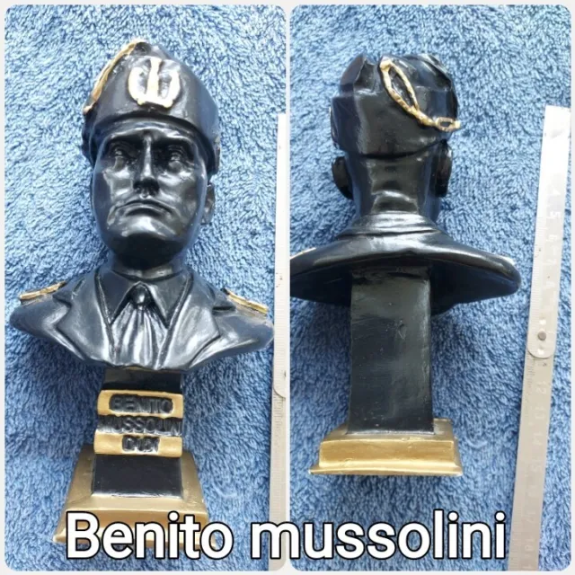 Mitica Statuetta Di (Benito Mussolini) Nuova