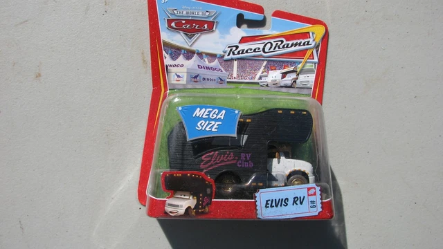 Disney Pixar, World of Cars, Race O Rama, Mega Size, Elvis RV