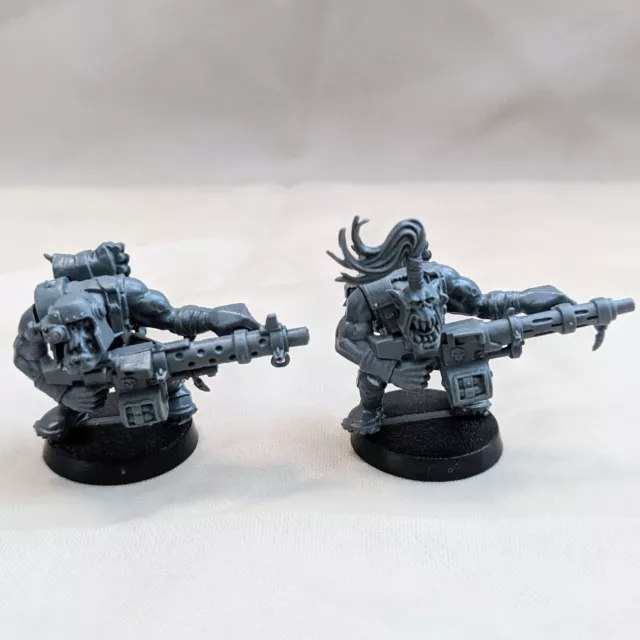 Ork Boyz Big Shoota (x2) Warhammer 40K Games Workshop Assault on Black Reach GW Ork Boyz Big Shoota (x2) Warhammer 40K Games Workshop Assault on Black Reach GW