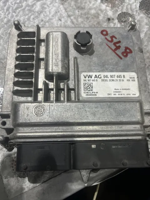 2015  Vw Golf Mk7 1.6 Tdi Engine Ecu Control Unit Module 04L907445B