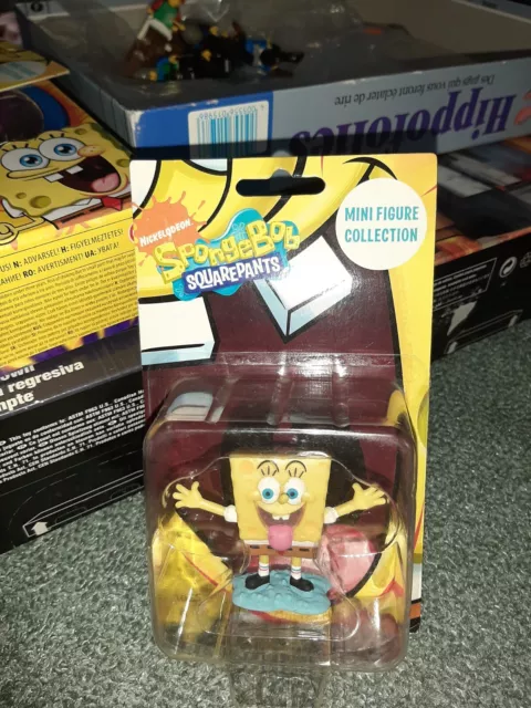 Sponge Bob Figure Figurine Bob L'éponge Blister Neuf Goldie Nickelodeon