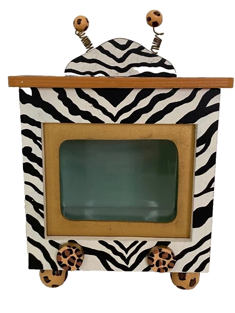 Fish Network Becky Lunney 2006 Mini Aquarium ~ Animal Print