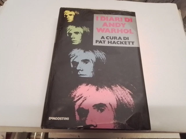 I DIARI DI ANDY WARHOL, (CUR PAT HACKETT) - DE AGOSTINI 1989! 12l24 I DIARI DI ANDY WARHOL, (CUR PAT HACKETT) - DE AGOSTINI 1989! 12l24