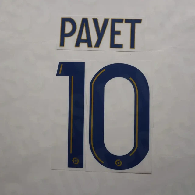 Flocage Officiel - Olympique de Marseille, Gerson, 2022/2023, Away, Bl – Footpress