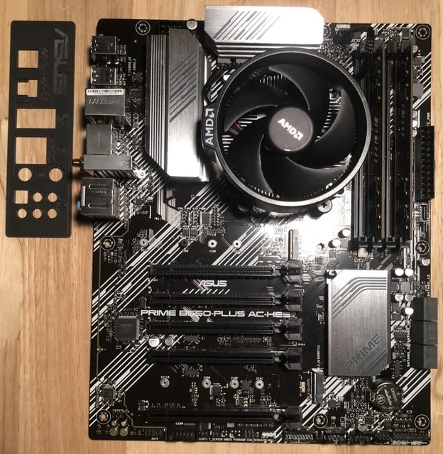 CPU + MOTHERBOARD + RAM Combo: ASUS PRIME B550-PLUS AC-HES+Ryzen 5 ...