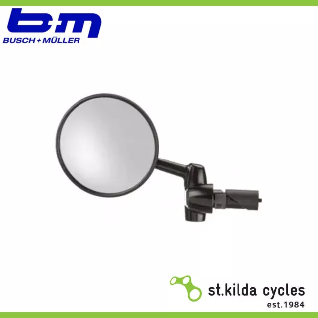Busch & Muller Mirror Cycle Star 903/7 - 30mm Reach Handlebar Inner 80mm - Large