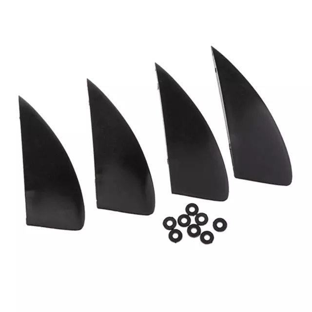 4Pcs Kiteboard Fin Surf Fins Surfboard Fins Wakeboard Replacement Fins for