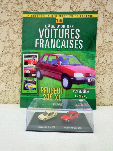 1/87 HO Peugeot 205 GTI Noir 1984 PCX ref: 870504