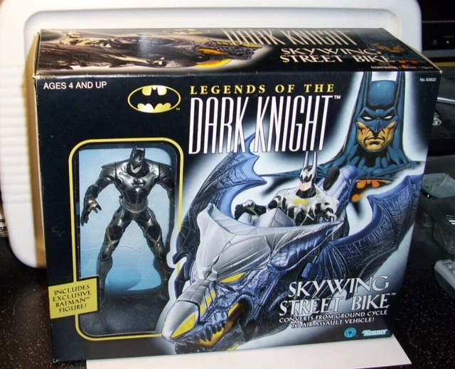 Kenner Batman Legends Of The Dark Knight Skywing Street Bike W/Excl Figure Mib