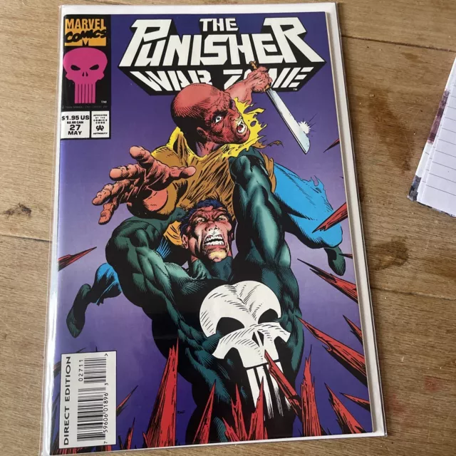 THE PUNISHER WAR ZONE VOL 1 #27 MAY 1994 VF - bag and board not included